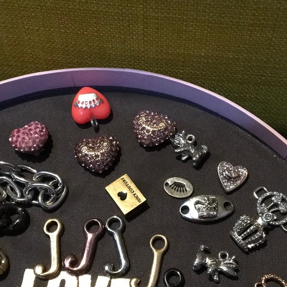 Juicy Couture scrap, mostly vintage, for repairs or upgrades 40 + pieces - Picture 5 of 10